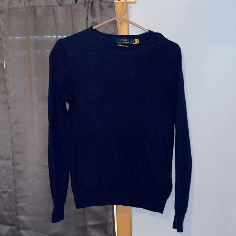 Polo by Ralph Lauren Women's Navy Sweater